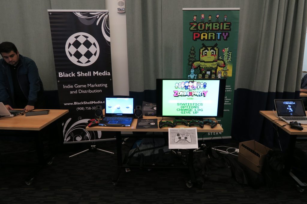 Our table at the Playcrafting SFO expo in early 2016