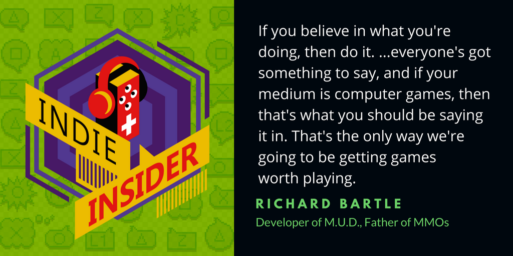 Indie Insider Podcast #15 – Richard Bartle, Father of MMOs