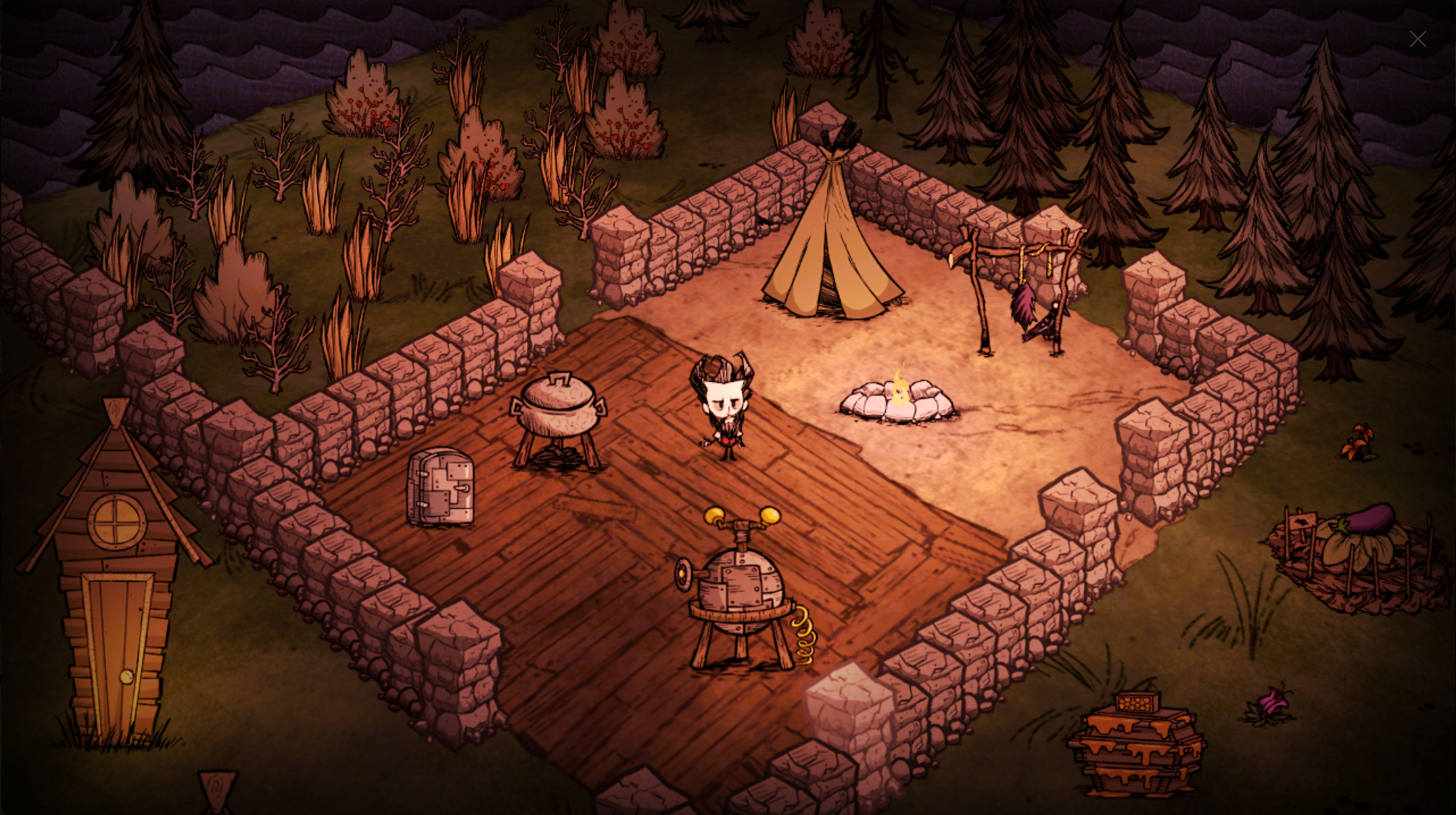 dont starve art design base