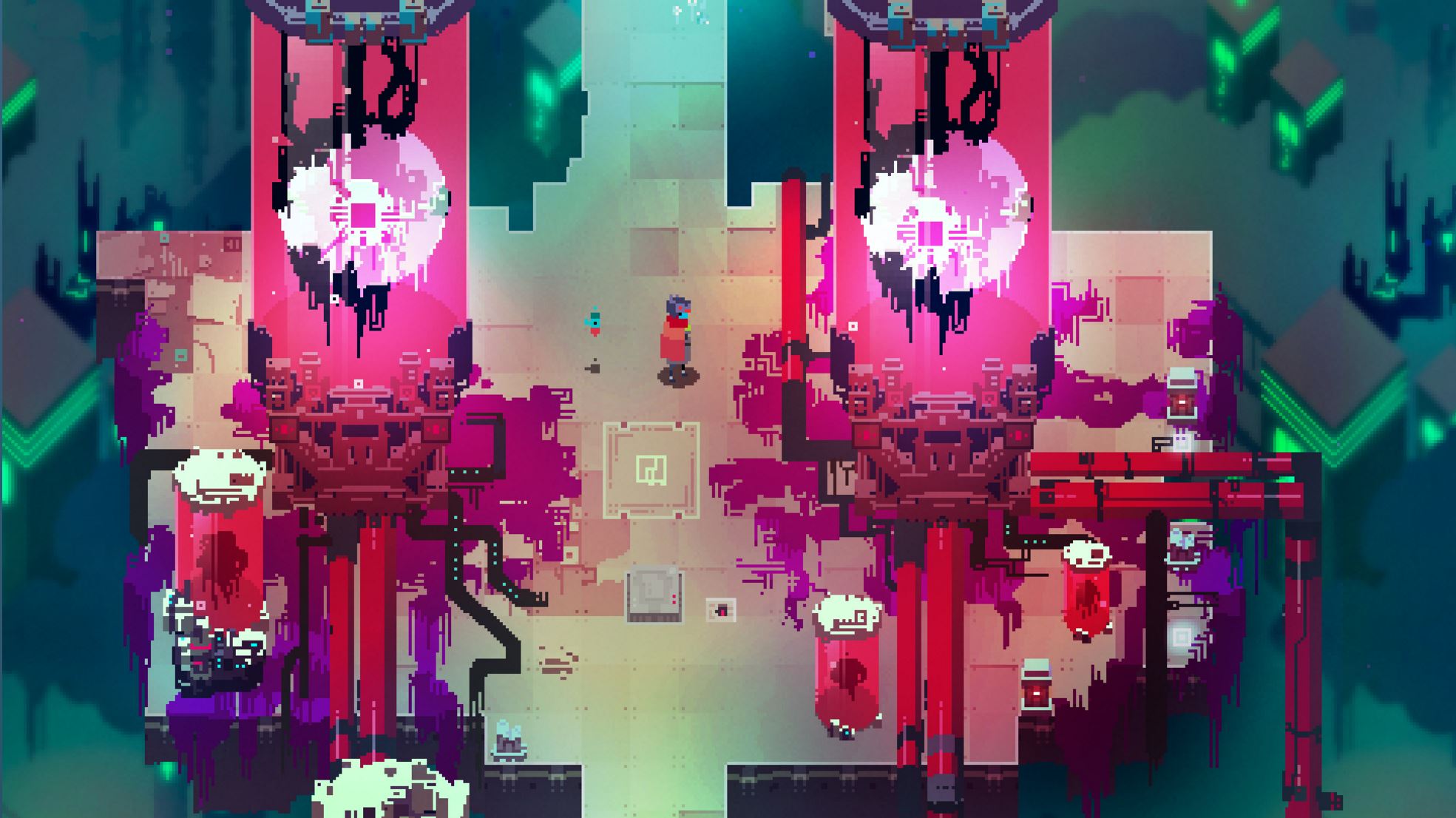 hyper light drifter indie game art design