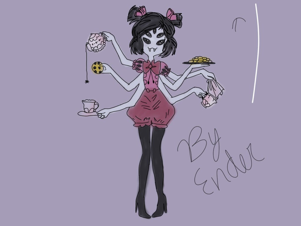 http://enderplayz.deviantart.com/art/this-is-muffet-from-undertale-638944670