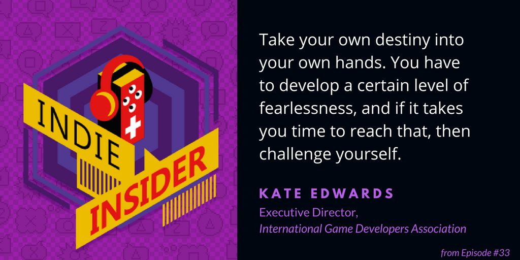 Indie Insider #33 – Kate Edwards, Executive Director of the IGDA