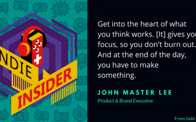 Indie Insider #44 – John Master Lee, Product & Brand Executive